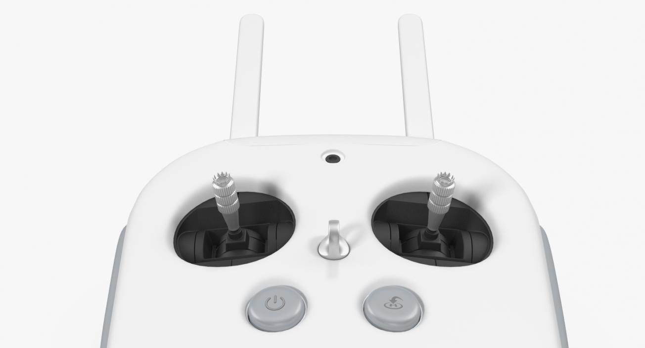 3D DJI Phantom Radio Controller model