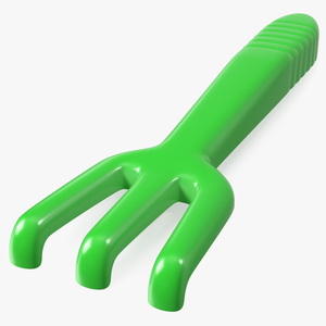 3D Plastic Rake Toy