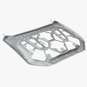 3D model Automotive Hood Base Structure