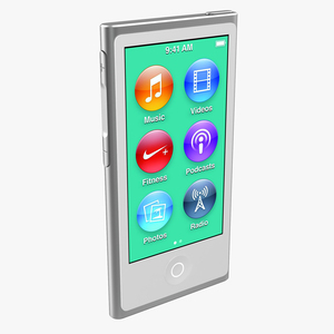 iPod Nano Grey 3D model