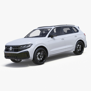 Volkswagen Touareg 2024 White 3D model