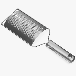 Metallic Cheese Grater 3D