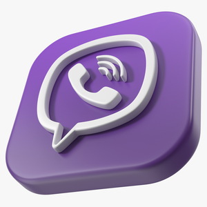 3D model Viber Icon