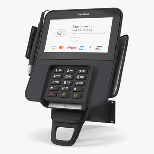 Verifone M400 Card Terminal Carrying Wall Bracket 3D model