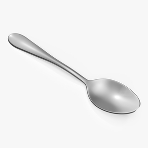 3D model Silver Dessert Spoon