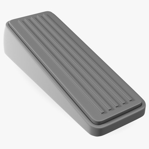 3D Heavy Duty Door Stop Wedge Grey