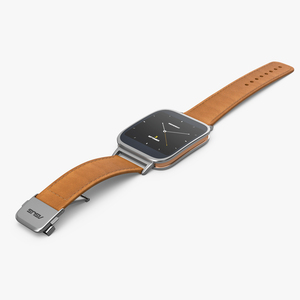 Smartwatch ASUS with Leather Strap 3D model