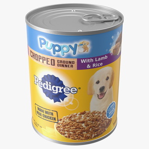 3D Pedigree Puppy Canned Food