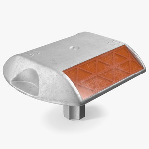 Aluminum Road Pavement Marker 3D model