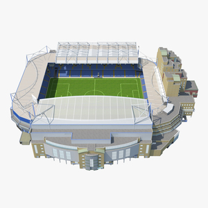 3D Stamford Bridge Stadium model