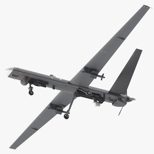 3D Unmanned Combat Aerial Vehicle Armed