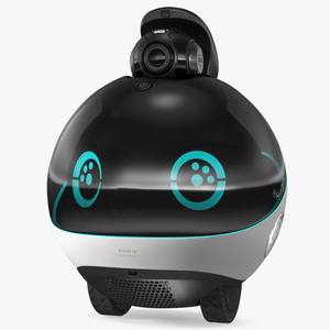 3D Enabot EBO X Companion Robot Blue model