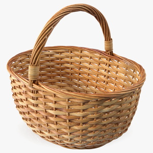 3D model Wicker Picnic Basket