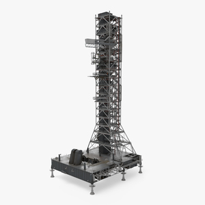 3D SLS Launch Pad 39B model