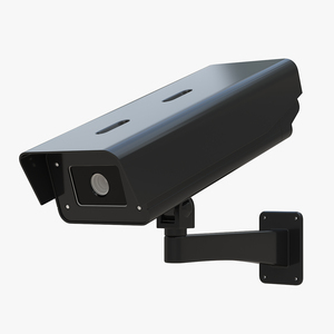 3D Security Surveillance Camera model