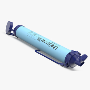 LifeStraw Water Filter Open 3D