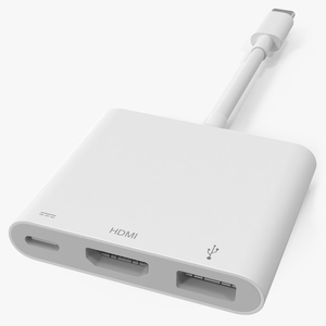USB Type C Digital AV Multiport Adapter 3D model