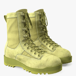 3D US Army Military ACU Boots