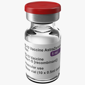 3D AstraZeneca COVID 19 Vaccine model