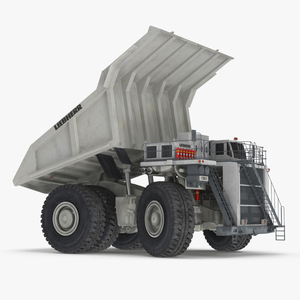 Liebherr T 282B Haul Truck Rigged for Cinema 4D 3D