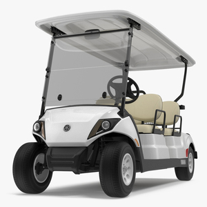 3D Resort Electric Car Yamaha Four Seat