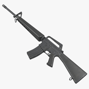 Assault Rifle M16 4 3D model