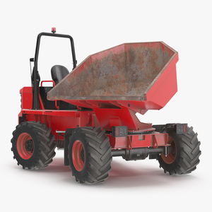 Dumper Generic Dirty Rigged 3D