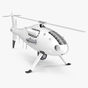 3D Camcopter UAV Rotorcraft Rigged