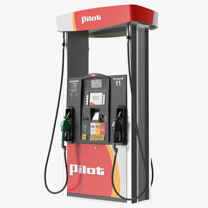 Gas Pump Pilot 3D model