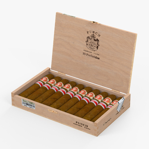 3D Cuban Cigars Box Punch Short Open model