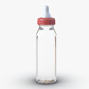 3D Baby Bottle 2 model