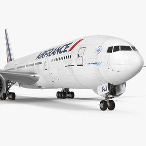 Boeing 777 200LR Air France 3D