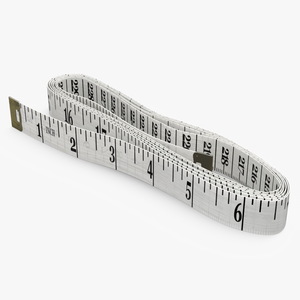 Tailors Measuring Tape 3D