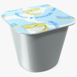 3D model Banana Yogurt Gerber