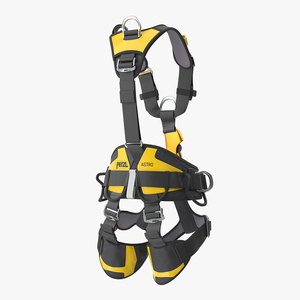 3D Petzl Astro Bod Fast Full Body Harness model