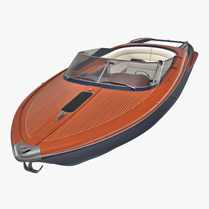 3D model Riva Aquariva Super YANMAR 8LV