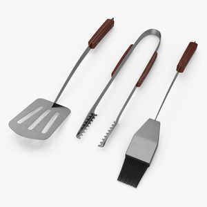 Grilling Tool Set 3D