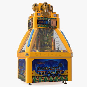 3D model Pharaoh Treasure Game Off