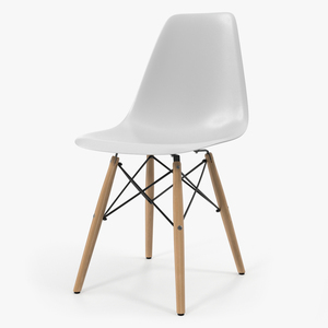 Eames Style Modern Chair 3D model