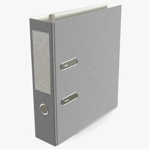 3D Hardcover Folder with Sheets model