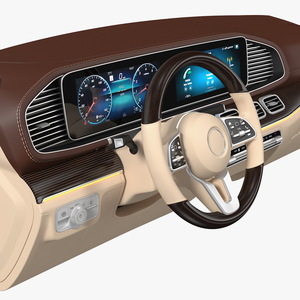 3D model Luxury Car Dashboard