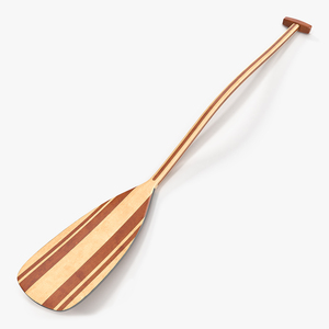 3D Wooden Paddle model