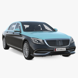 Luxury Limousine Generic 3D model