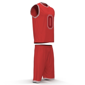 Basketball Uniform Red 3D