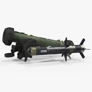 Anti Tank Missile FGM 148 Javelin Set 3D