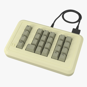 Apple IIe Numeric Keypad 3D model