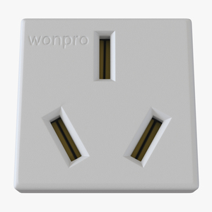 Chinese Elecrical Outlet 3D model