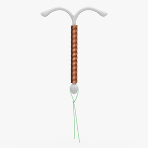 3D model Copper Intrauterine Device IUD