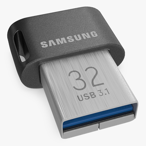 Flash Drive Samsung 32Gb 3D model