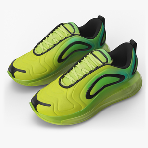 3D model Sneakers Dynamic Air 720 Volt Green